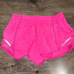 Sonic Pink Lululemon Hotty Hot Shorts